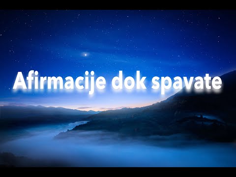 Afirmacije dok spavate - JA (sam)
