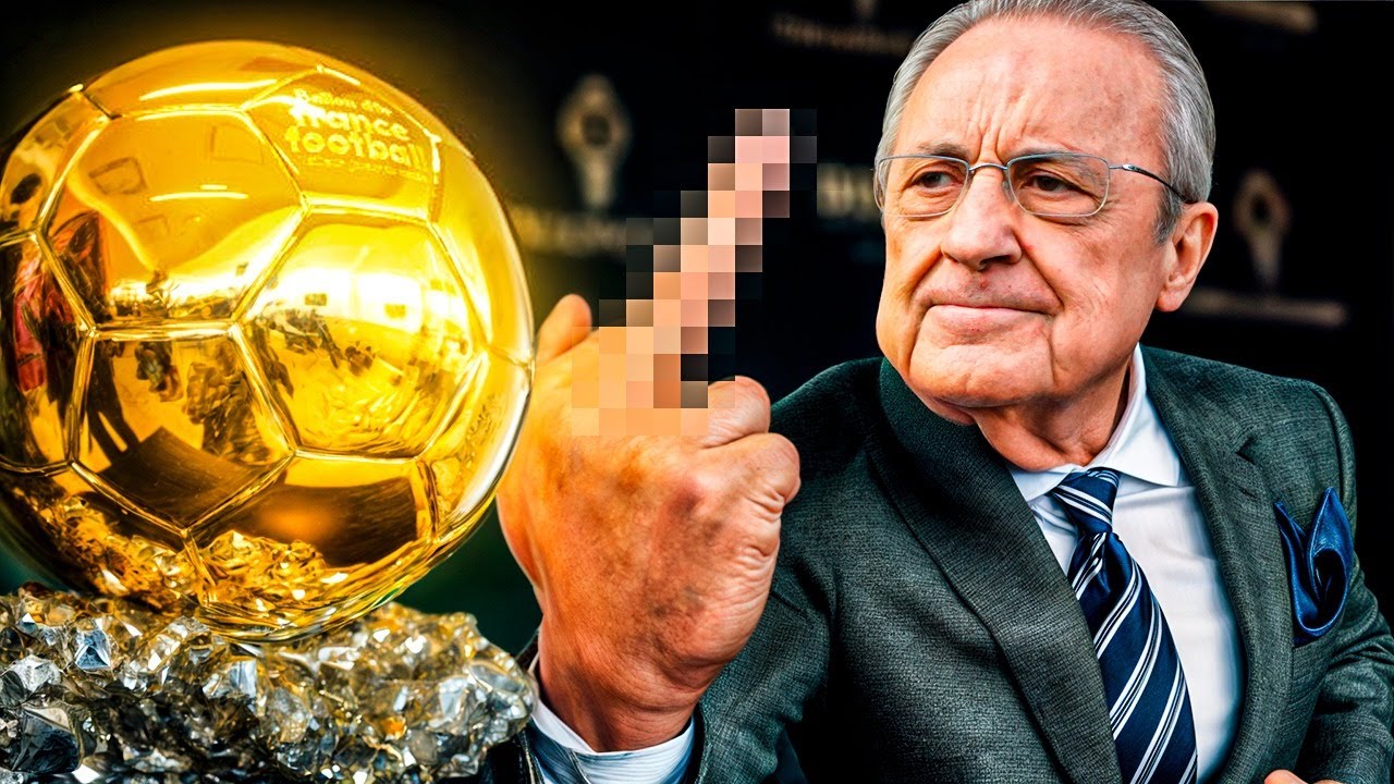 OLHA COMO FLORENTINO PÉREZ DEFENDEU VINI JR APÓS A PREMIAÇÃO DA BOLA DE OURO!