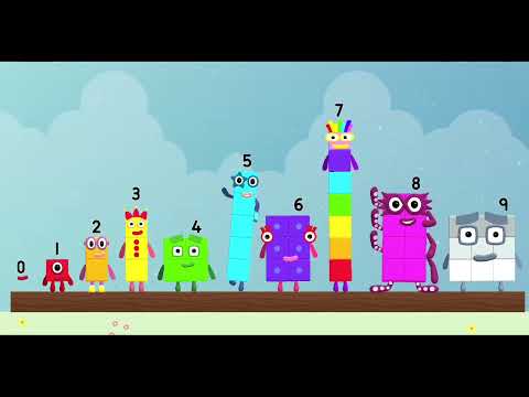 Numberblocks How to Write Number 4 and 5 - Alphablocks How to Write Game