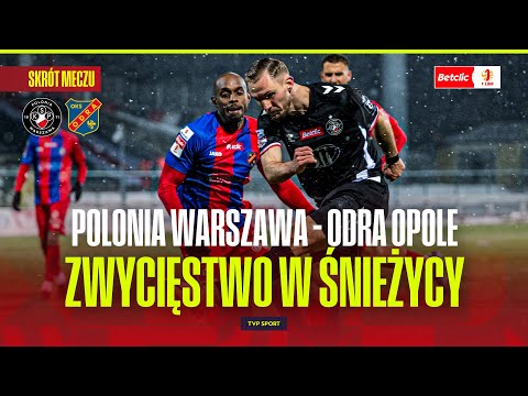 SUMMARY: POLONIA WARSZAWA - ODRA OPOLE. VICTORY IN A SNOWSTORM! BETCLIC 1 LIGA - ROUND 17