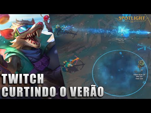 Twitch Curtindo o Verão - Skin Spotlight PREVIA