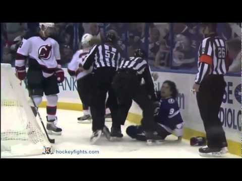 Alexander Urbom vs Steve Downie December 12th 2011