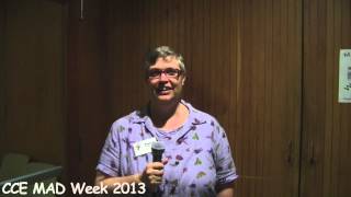 CCE MAD Week 2014:  July 7-11 in Bethesda, Maryland (Washington, DC)