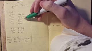 Explaining x86 Assembly's Hello World