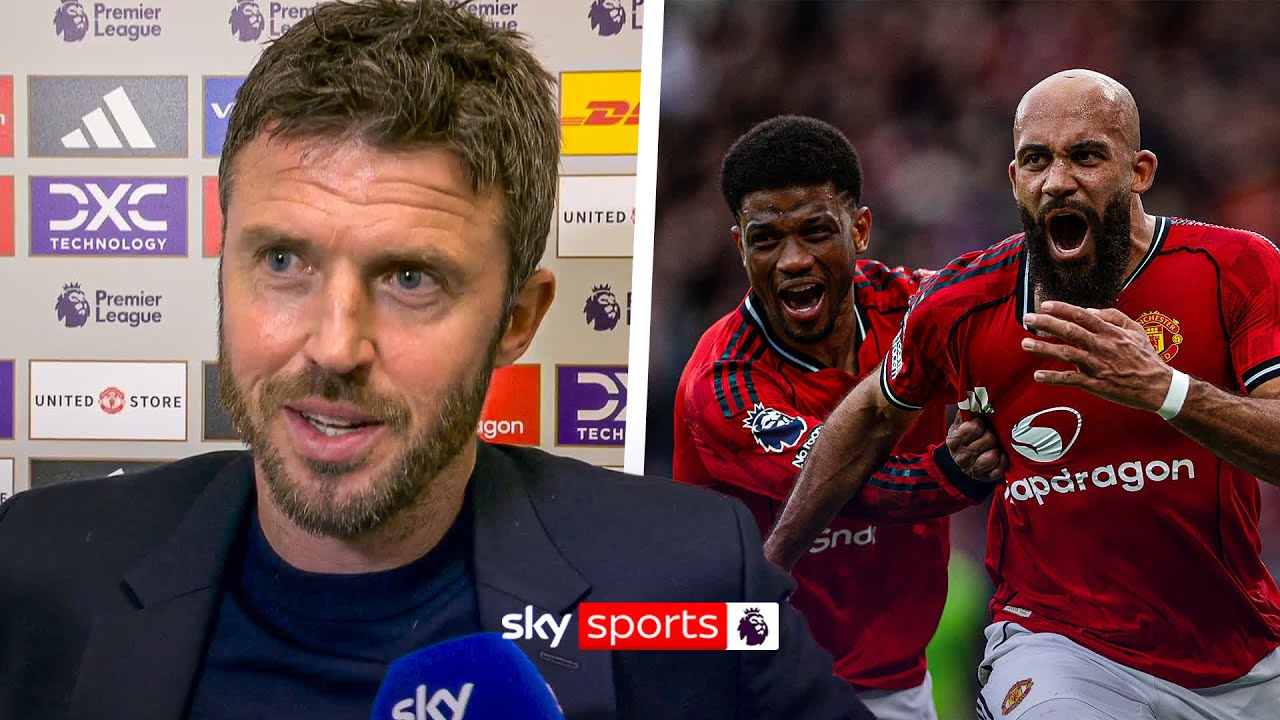 "It's a magic place, we all felt it" | Michael Carrick reacts to Manchester derby victory!