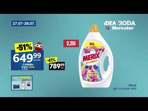 IDEA RODA MERCATOR I Super vikend 27- 28.07.2024.