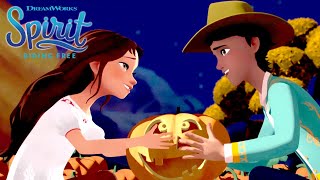 Girls vs Boys Scarecrow Competition | SPIRIT RIDING FREE | Netflix