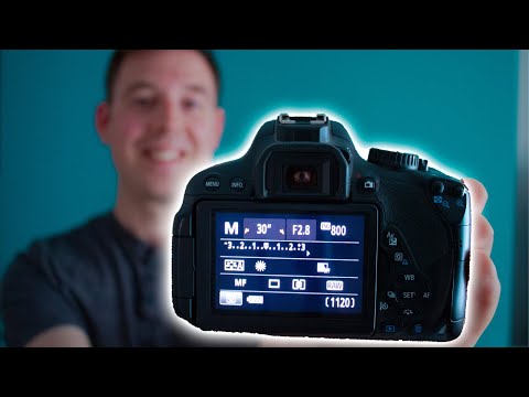 DSLR Astrophotography Explained | Camera Settings (ISO, Aperture, Shutter Speed)