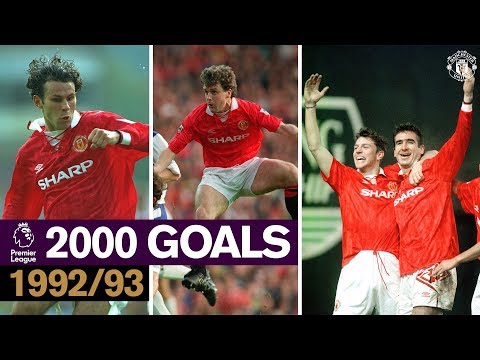 Manchester United 2000 PL Goals | 1992-93 | Hughes, Cantona, Bruce