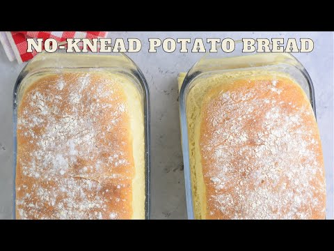 No-knead Potato Bread (Sandwich Bread)