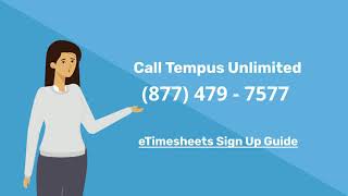 Signing up for eTimesheets