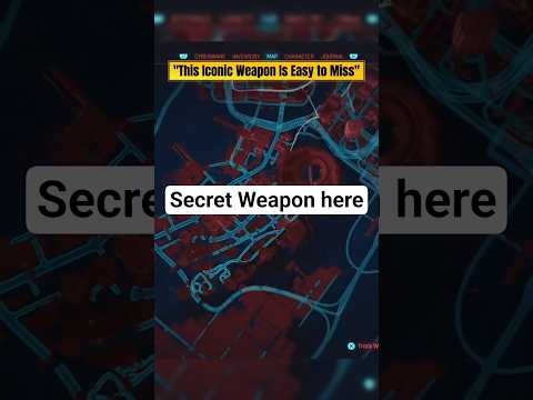 "Iconic Weapon Is Easy to Miss" #cyberpunk