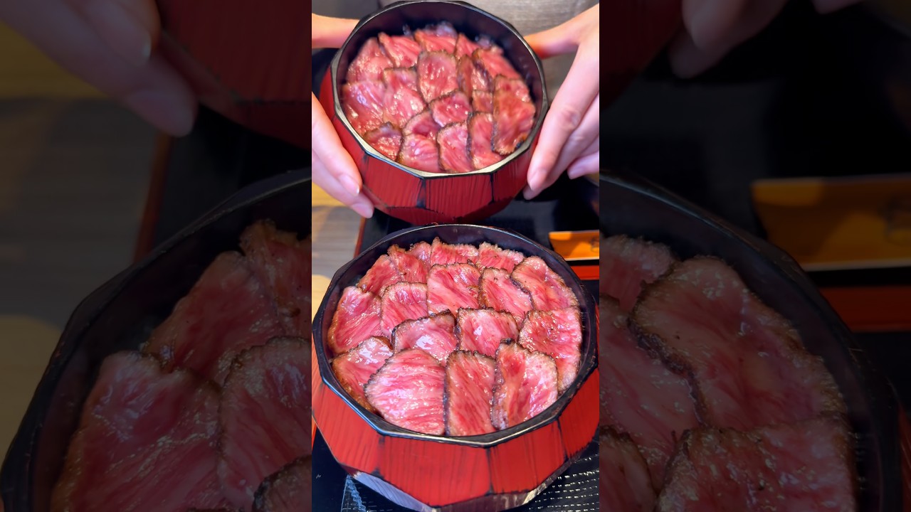 肉の頂点!?名古屋名物ハネシタ牛まぶし