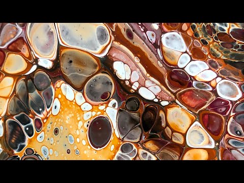 #181.  The Great Caterpillar Experiment!!!  / fluid art / fluid acrylics