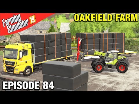 SELLING SILAGE BALES Farming Simulator 19 Timelapse - Oakfield Farm Seasons FS19 Episode 84