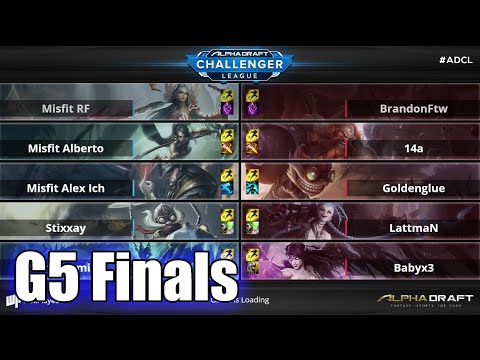 Misfits vs Frank Fang Gaming | Game 5 Finals AlphaDraft Challenger League | MSF vs FFG G5 ADCL