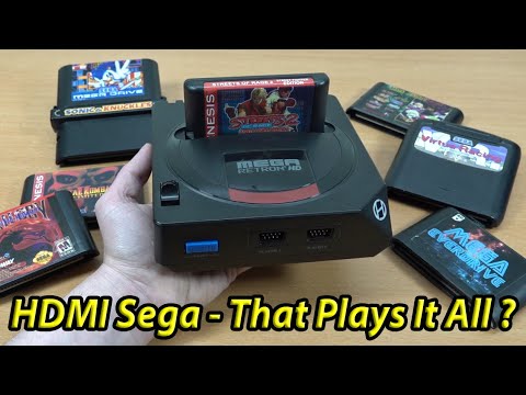 A Cool HDMI Sega Console That Supports It All ? / Retron Hyperkin