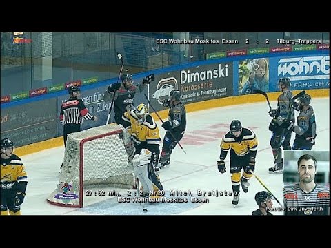 2021 09 12 DEB Oberliga Nord Saison 2021 22  6 Testspiel ESC W  Moskitos Essen vs  Tilburg Trappers