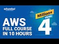 AWS Tutorial For Beginners | AWS Full Course - Learn AWS In 10 Hours | AWS Training | Edureka