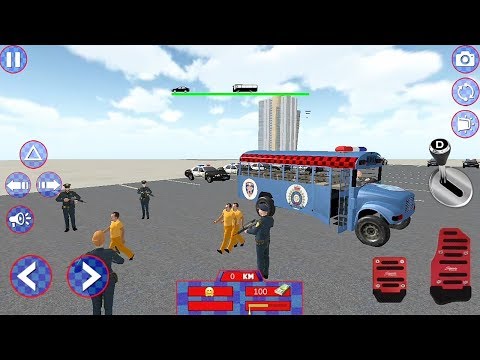 Police City Coach Bus Simulator 2019 - Police Bus Games || Bus Driving Games - Bus Racing