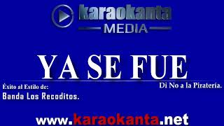 Banda Los Recoditos   Ya se fue DEMO