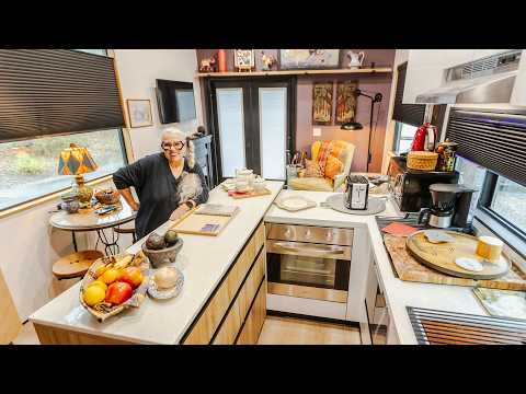 Her Cleverly Designed Tiny Home - Custom Upgrades