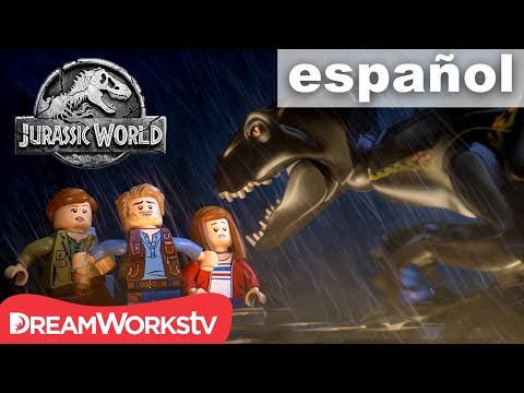 Escapa del Indoraptor | LEGO JURASSIC WORLD