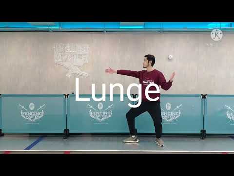 Footwork Drills - Lunge #6 - [Fencing Master Fencing at Home Series]