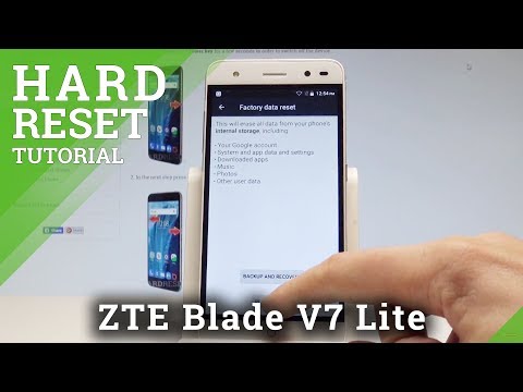 How to Factory Reset ZTE Blade V7 Lite - Wipe Data |HardReset.info