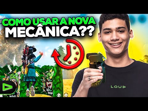 ENSINEI A USAR A GRANADA NA NOVA MECÂNICA!! RANQUEADA FREE FIRE