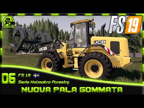 🚜 Nuova Pala Gommata | Serie Holmakra Forestry Timelapse | Farming Simulator 19