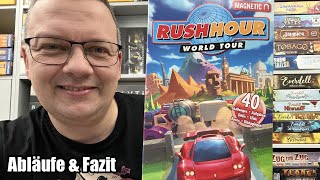 Rush Hour World Tour (Thinkfun) - das beste Solospiel für Jung und Alt als Magnetspiel