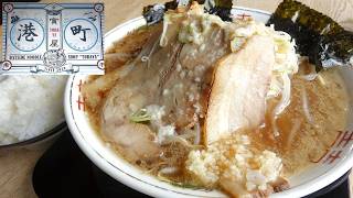 【青森ラーメン】「港町ラーメン寅屋」うさぎちゃんらあめん2nd(二郎風)【二郎風だよ！】