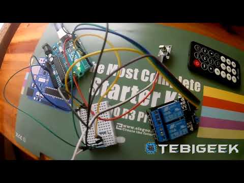 Accendere luce con telecomando - Relè Arduino Telecomandato