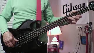 Video thumbnail for DiMarzio DP120 Model One Neck Pickup + GHS Balanced Nickel Strings--Bass Guitar + Drums-- by Robert Charles Ellison