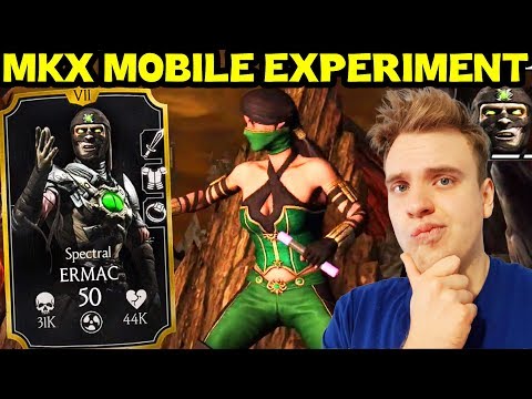 MKX Mobile Experiment. Let's Make Spectral Ermac Great Again! MKX Mobile Science.