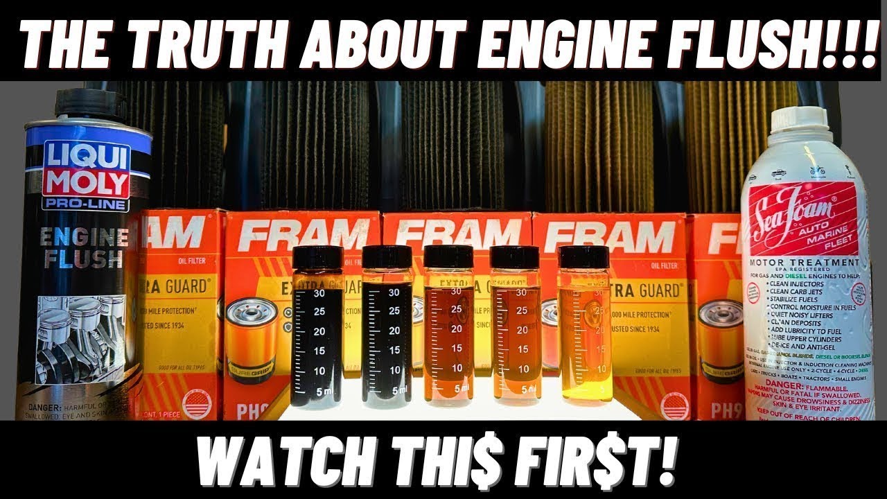 The Truth About Engine Flush...DONT DO IT!  #oilchange #engineflush #dieselengine