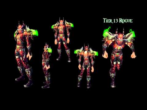 Paiid | World of Warcraft Rogue Tier 13 Armor Set Preview