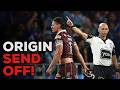 Kalyn Ponga SENT OFF In State Of Origin NRL On Nine
