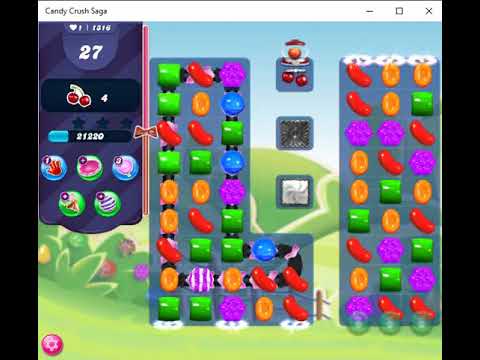 Candy Crush Saga Level 1316 . . Subscribe?
