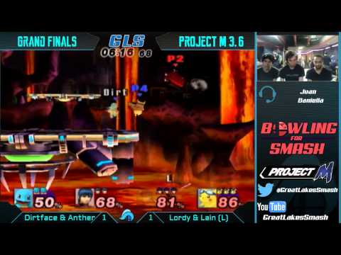Bowling for Smash IV Project M Doubles Grand Finals - Dirtboy & Anther vs. Lain & Lordy