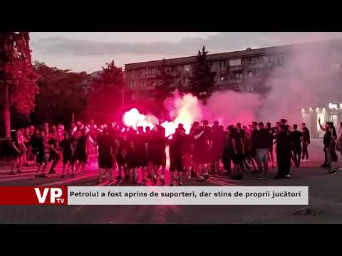 Petrolul a fost aprins de suporteri, dar stins de proprii jucători