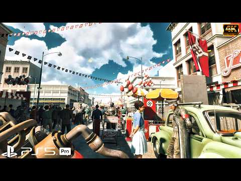 (PS5) NUKE AREA 52™ | German Occupied America - Wolfenstein 2 Gameplay [4K 60FPS]