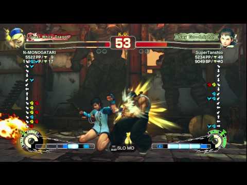 N-MONOGATARI [Yun] vs. SuperTanshio [Sakura] | SSF4 Arcade Edition