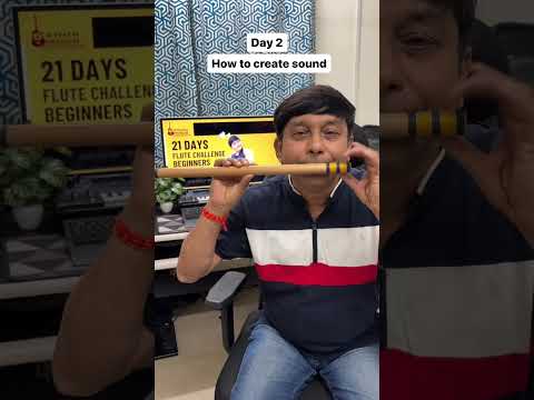 DAY 2 Create First Sound on Flute | G Synth Musica | Milind Sir |