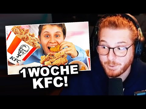 ER frisst 1 Woche nur KFC! 😰🍗  | #ungeklickt