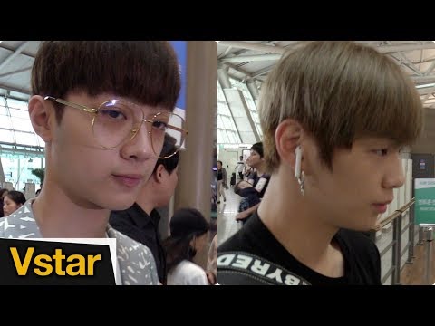 '시크함도 멋져' 워너원(Wanna One) 강다니엘(Kang Daniel)-라이관린(Lai Kuan-Lin) @ 인천공항 출국