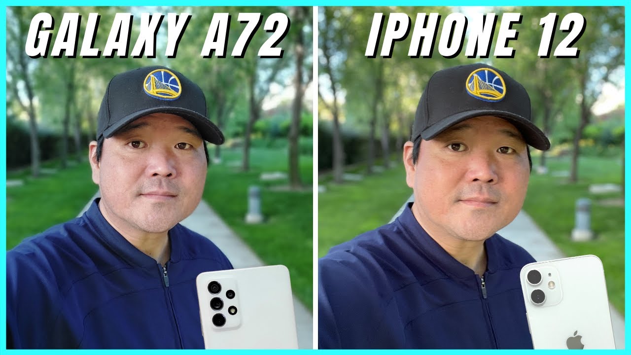 Samsung Galaxy A72 vs iPhone 12/iPhone 12 mini Camera Comparison