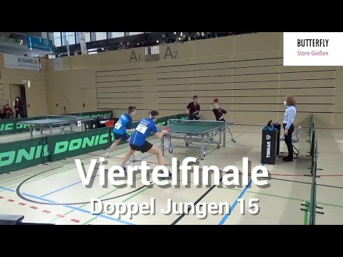 Haspel/Hersel - Quett/Berbig | Viertelfinale | Deutsche Meisterschaften 2022 U15 | Highlights