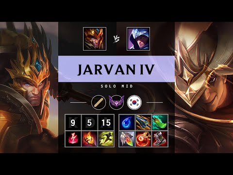 Jarvan IV Mid vs Talon - KR Master Patch 25.14